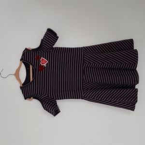 IKKS cold shoulder dress 6Y